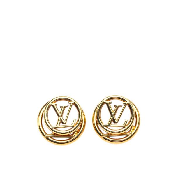 Pre Loved louis vuitton Women Gold Earrings - Picture 1 of 5